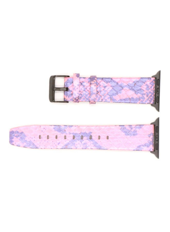 KAKAPI Replacement Band For Apple Watch Pink/Blue - Image 2