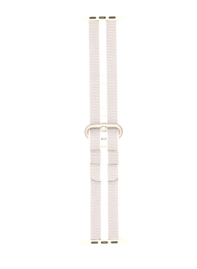 KAKAPI Replacement Band For Apple Watch Beige/White  - Image 1