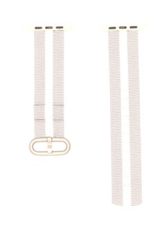 KAKAPI Replacement Band For Apple Watch Beige/White  - Image 2