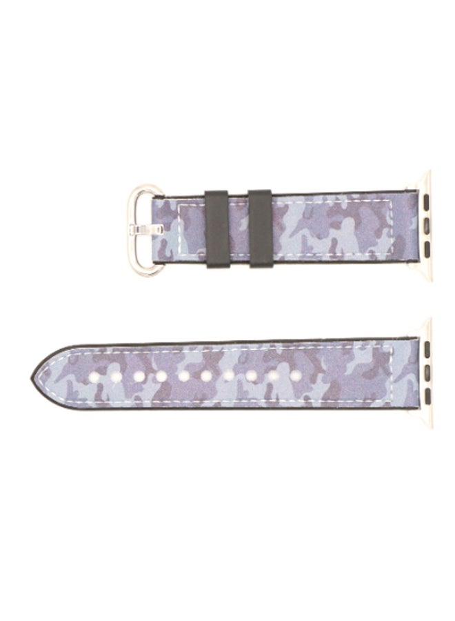 KAKAPI Replacement Band For Apple Watch Blue/Black  - Image 2