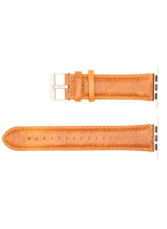 KAKAPI Replacement Band For Apple Watch Brown - Image 2
