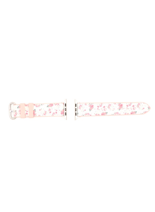 KAKAPI Replacement Band For Apple Watch White/Pink/Green  - Image 3