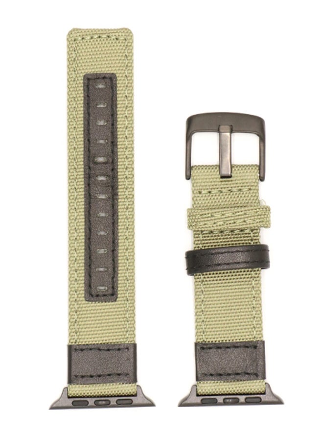 KAKAPI - Replacement Band For Apple Watch Green/Black - Image 1