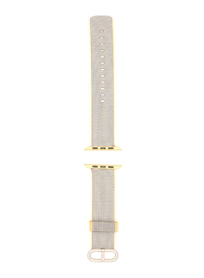 KAKAPI - Replacement Band For Apple Watch Yellow/Blue - Image 1