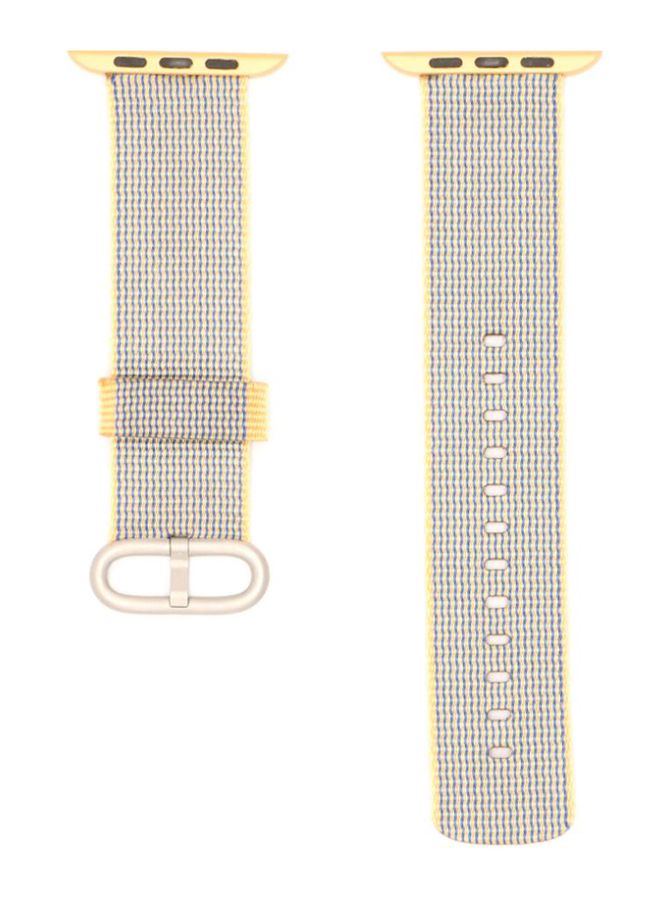 KAKAPI - Replacement Band For Apple Watch Yellow/Blue - Image 1