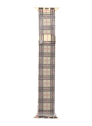 Replacement Band For Apple Watch Beige/Black/Pink - v1591874156/N38455295A_1