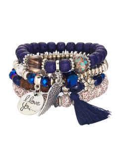 4-Layer Stylish And Beautiful Beaded Bracelet