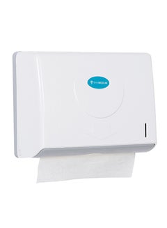 Wall Mounted Paper Towel Holder White