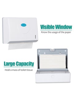 Generic Wall Mounted Paper Towel Holder White  - Image 2