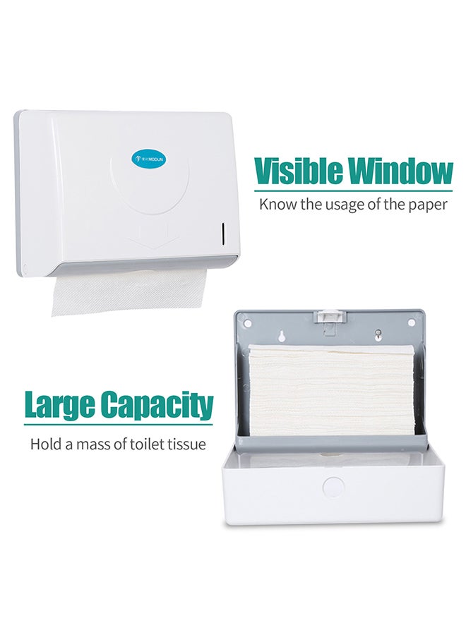 Generic - Wall Mounted Paper Towel Holder White - Image 1