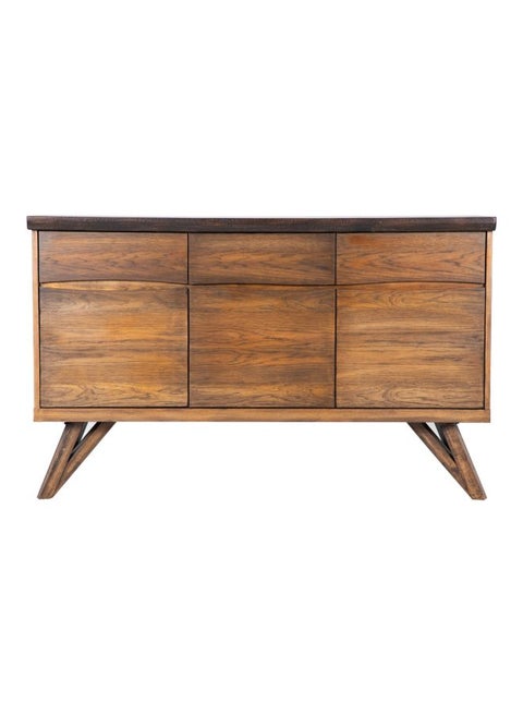 Sunny Wooden Sideboard Brown 150x45x93cm