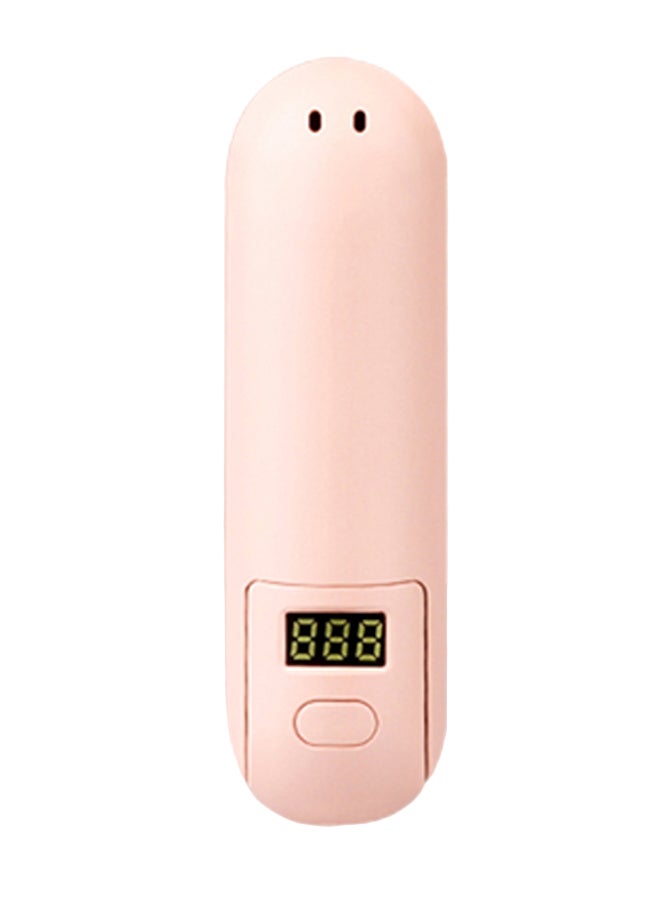 ماركة غير محددة مروحة صغيرة محمولة قابلة للطي بمنفذ USB وردي  - Image 1