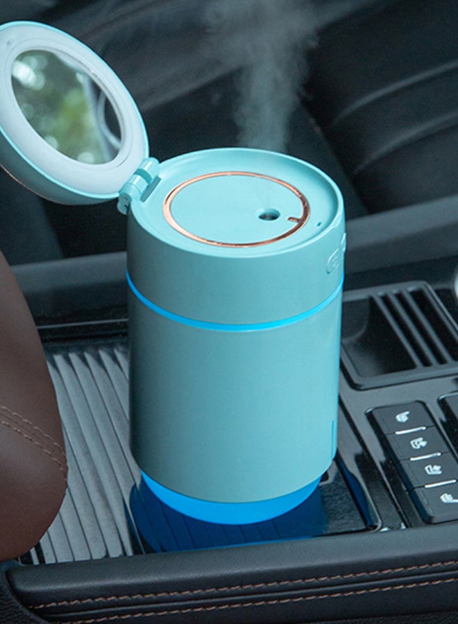Three Level Adjustable Mirror Design Dual Spray Aroma Diffuser Humidifier 1.8W H316668BL Blue/Grey/White  - Image 2