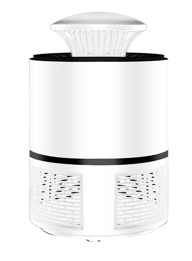 مصباح قاتل البعوض الكهربائي بالتحفيز الضوئي بضوء LED ومنفذ USB بقدرة 5 وات أبيض/ أسود - Image 1