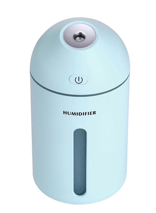 Portable Romantic Warm Night Lamp Ultrasonic USB Air Diffuser Humidifier 1.5W Blue - Image 2
