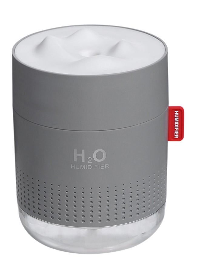 Portable Romantic Warm Night Lamp Ultrasonic USB Air Diffuser Humidifier 1.5W Grey/White - Image 1