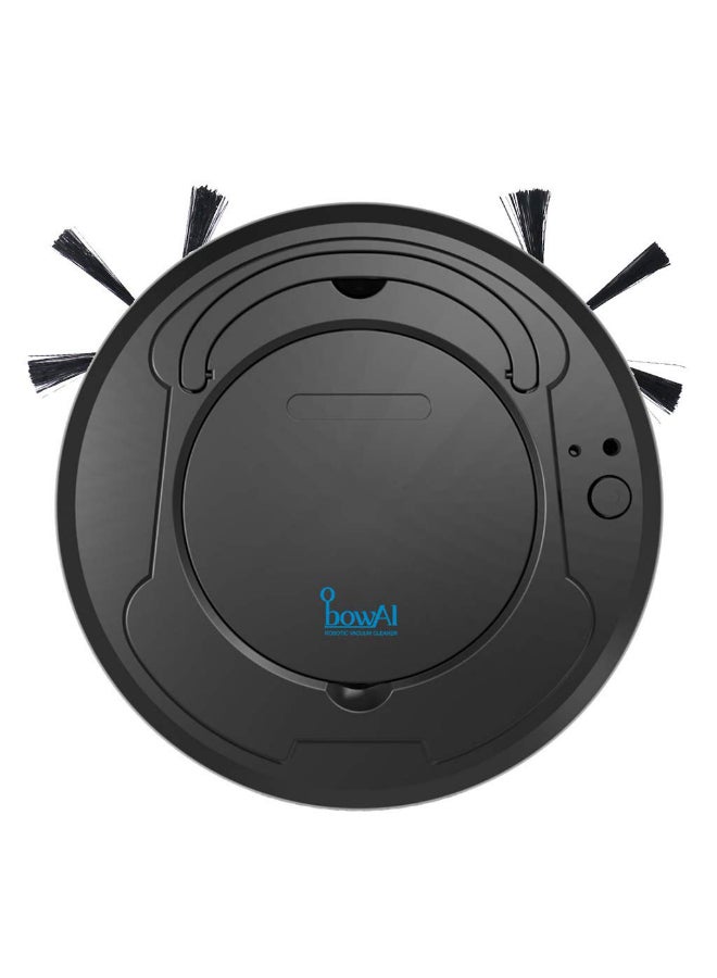 3-In-1 Rechargeable Robot Suction Cordless Vacuum Sweeper 400 ml 3 W H24230B Black  - Image 1