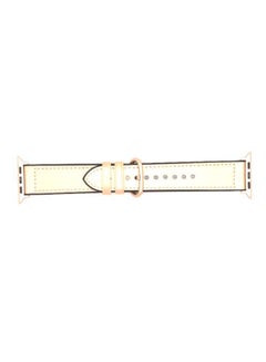 KAKAPI Replacement Band For Apple Watch Light Yellow  - Image 1