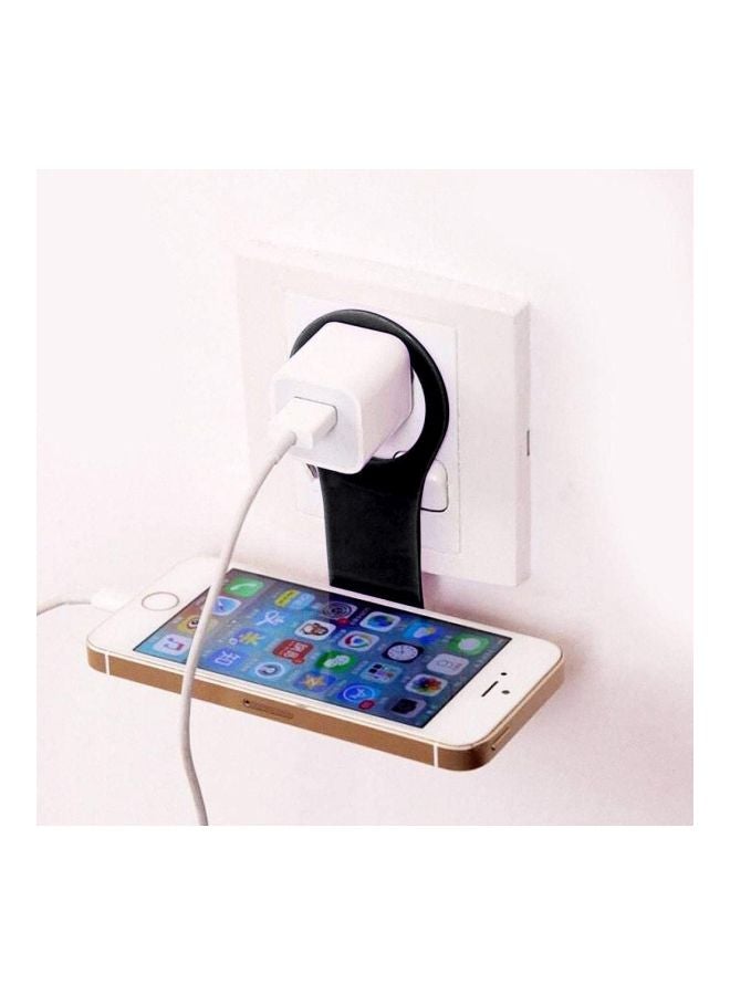 Gulfdealz Mobile Wall Charging Hanger Mount Black  - Image 3