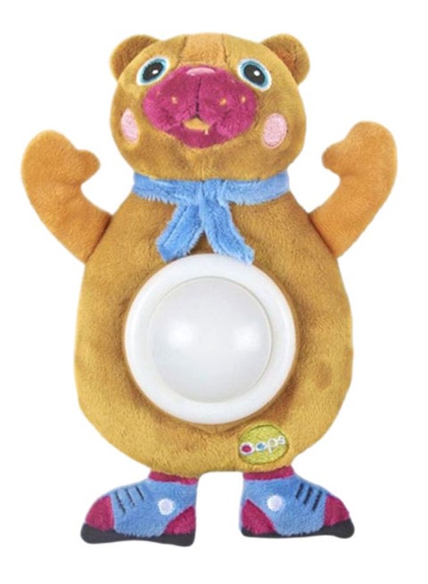 Happy Teddy Bear With Built-In Light