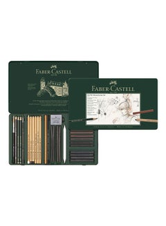 33-Piece Pitt Monochrome Colored Pencil Set Multicolour