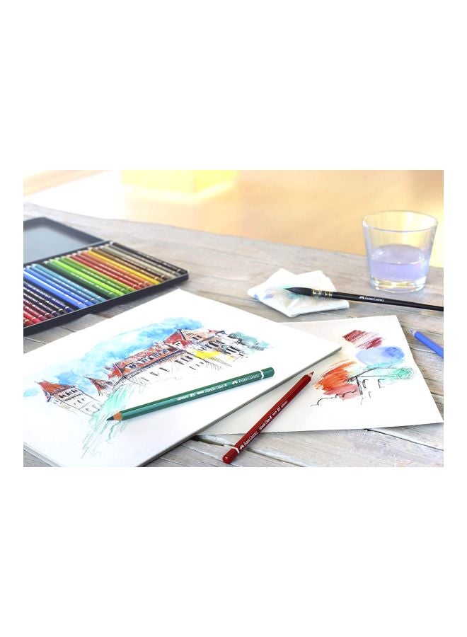 FABER-CASTELL 12-Piece Albrecht Durer Watercolour Pencil Set Red/Yellow/Blue - Image 4