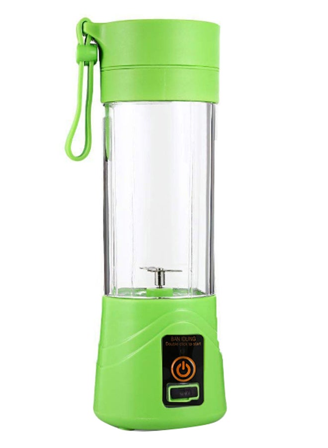 Multifunctional USB Fruit Juicer 380 ml 18 W E11852GR-A Green/Clear - Image 1