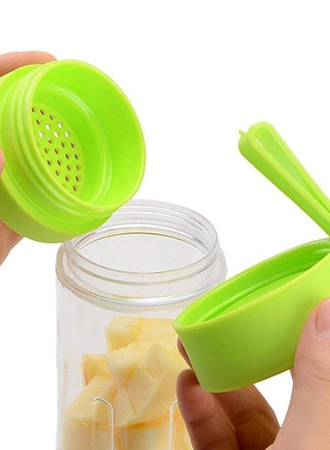 Multifunctional USB Fruit Juicer 380 ml 18 W E11852GR-A Green/Clear - Image 2