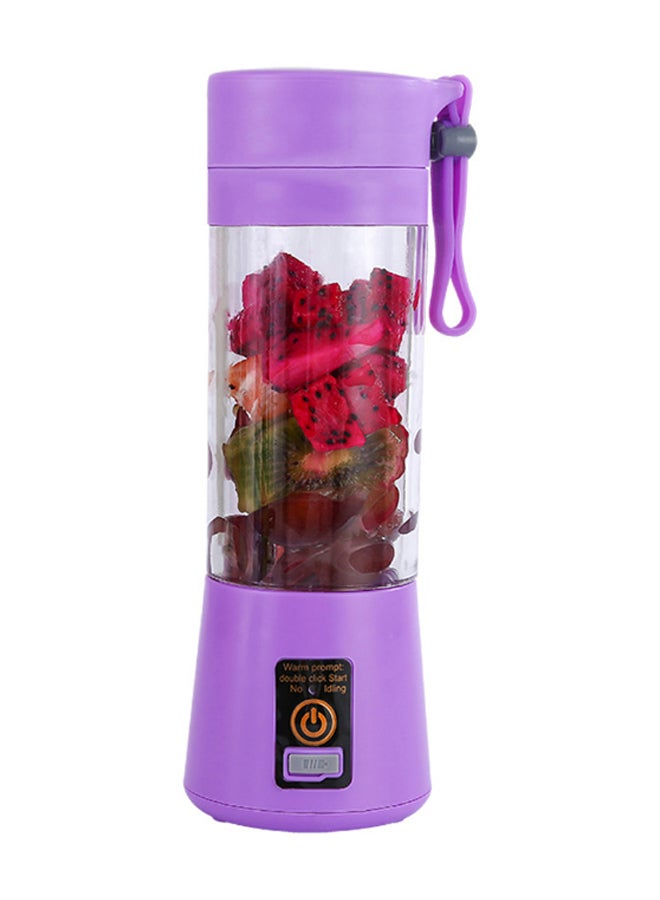 Multifunctional USB Fruit Juicer 380 ml 18 W E11852PU-A Purple/Clear - Image 3