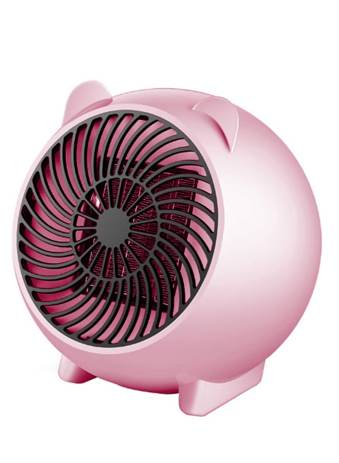 مدفأة غرفة محمولة 2 في 1 بمروحة قدرة 250 وات 250.0 W H23015P-EU أسود/وردي - Image 1