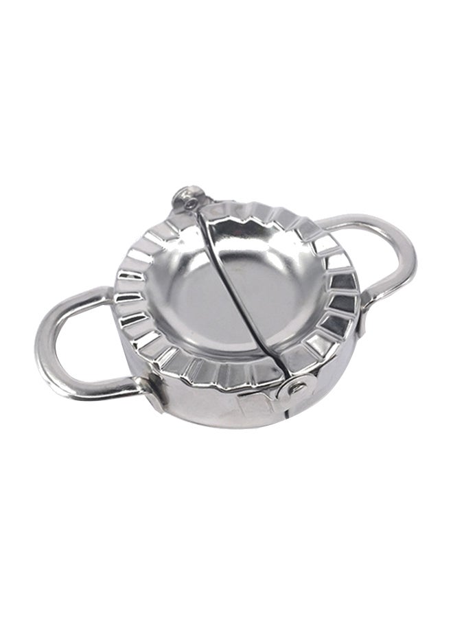 Stainless Steel Dumpling Maker Dough Cutter Silver 7.7cm  - Image 1