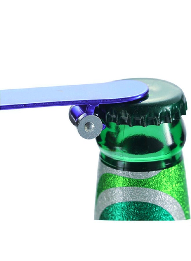 Scooter Beer Bottle Opener With Keychain Pendant Blue 10 x 5 x 3cm  - Image 2