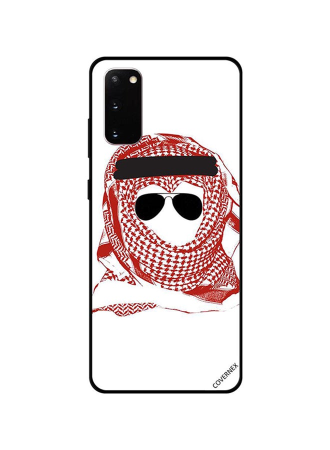 كوفرنيكس غطاء حماية واق لهاتف سامسونج جالاكسي S20 بطبعة تصميم بنمط عربي - Image 1