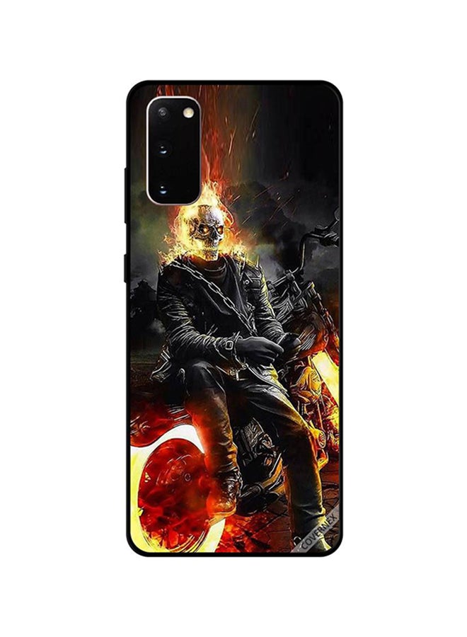 كوفرنيكس غطاء حماية واق لهاتف سامسونج جالاكسي S20 بايك أند بيرنينج سكال