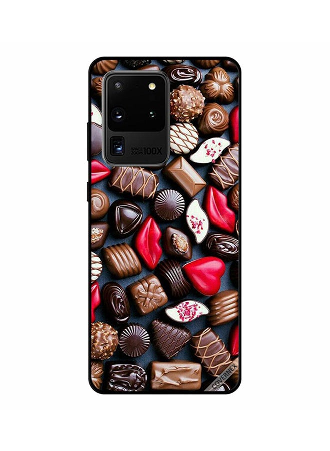 Covernex Protective Case Cover For Samsung Galaxy S20 Ultra Chocolates