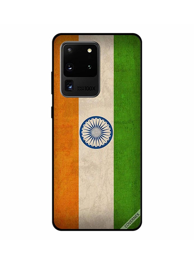 كوفرنيكس غطاء حماية واق لهاتف سامسونج جالكسي S20 ألترا علم الهند بطابع كلاسيكي - Image 1