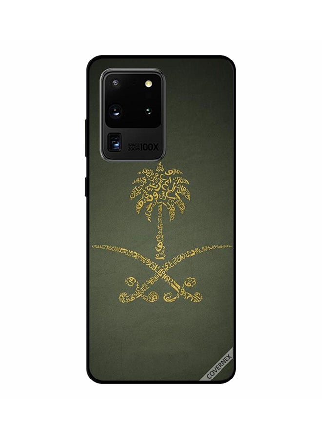 Covernex Protective Case Cover For Samsung Galaxy S20 Ultra Vintage KSA National Sign