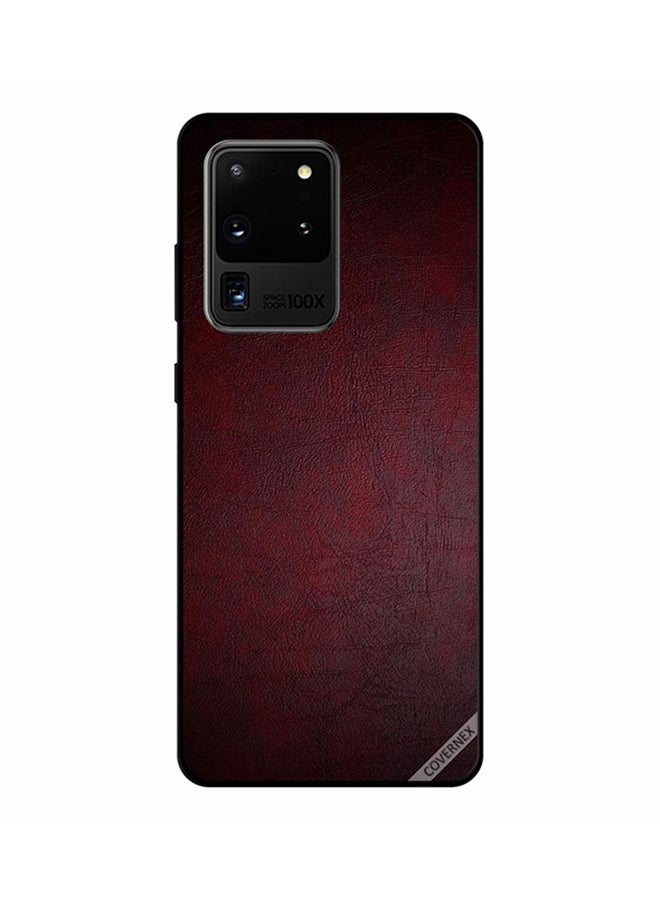 كوفرنيكس غطاء حماية واق لهاتف سامسونج جالكسي S20 ألترا أحمر - Image 1