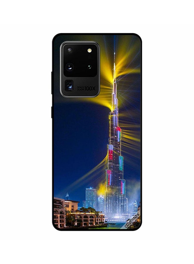 كوفرنيكس غطاء حماية واق لهاتف سامسونج جالكسي S20 ألترا جولف كونتي فلاجز أون برج خليفة