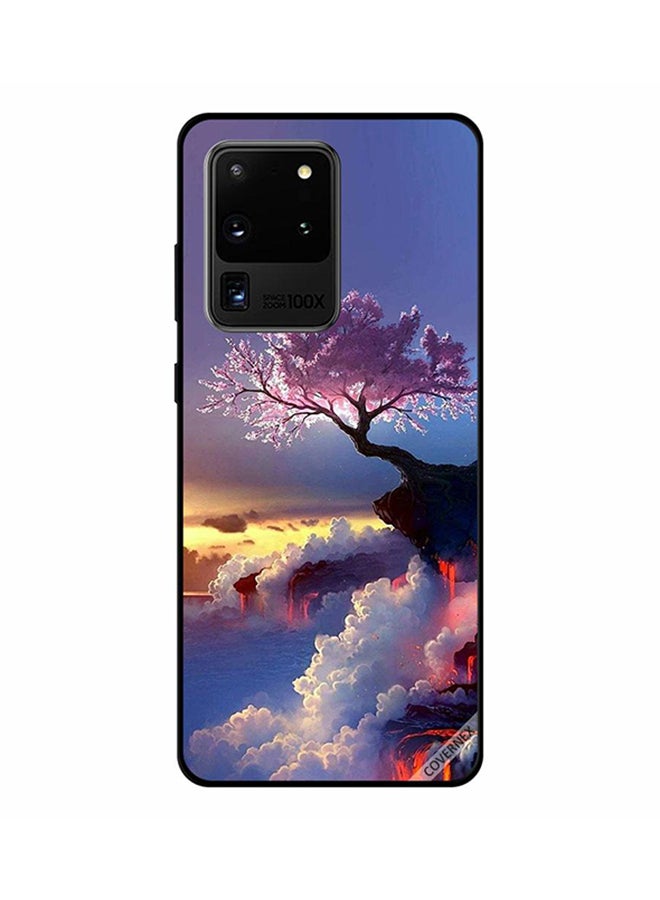 Covernex Protective Case Cover For Samsung Galaxy S20 Ultra Winter Clouds On The Sea 