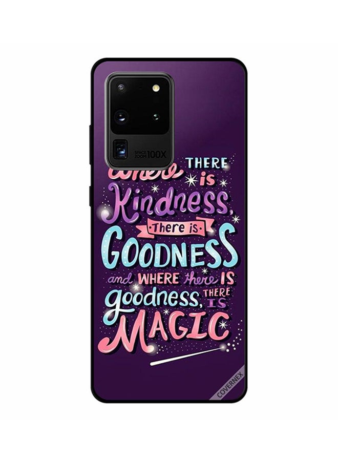 Covernex Samsung Galaxy S20 Ultra Protective Case Cover Printed Featuring Goodness Magic DESIGN_1212 - Image 1