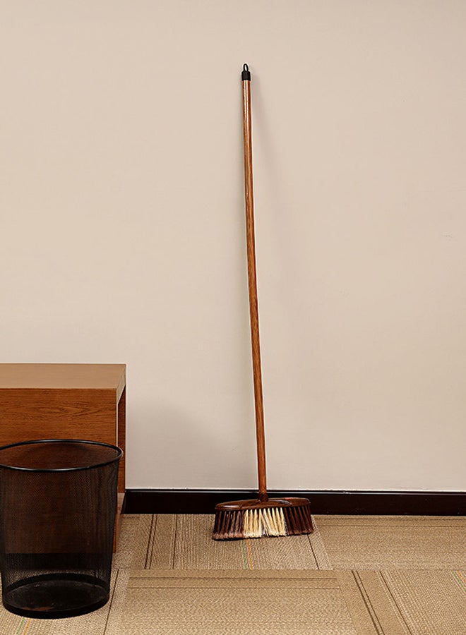 DELCASA Wooden Broom Stick Blue/Brown 1.2meter  - Image 3