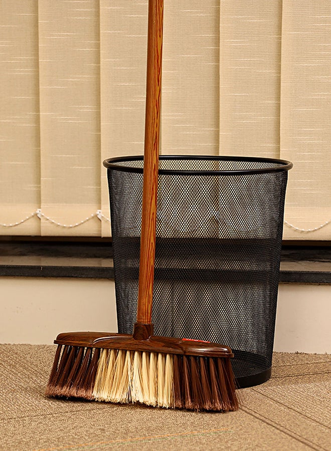DELCASA Wooden Broom Stick Blue/Brown 1.2meter  - Image 4