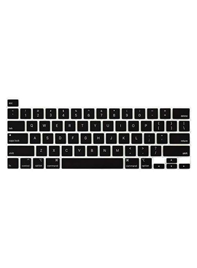 ProElife Protective Keyboard Cover Skin For Apple MacBook Pro 16-Inch Black - Image 1