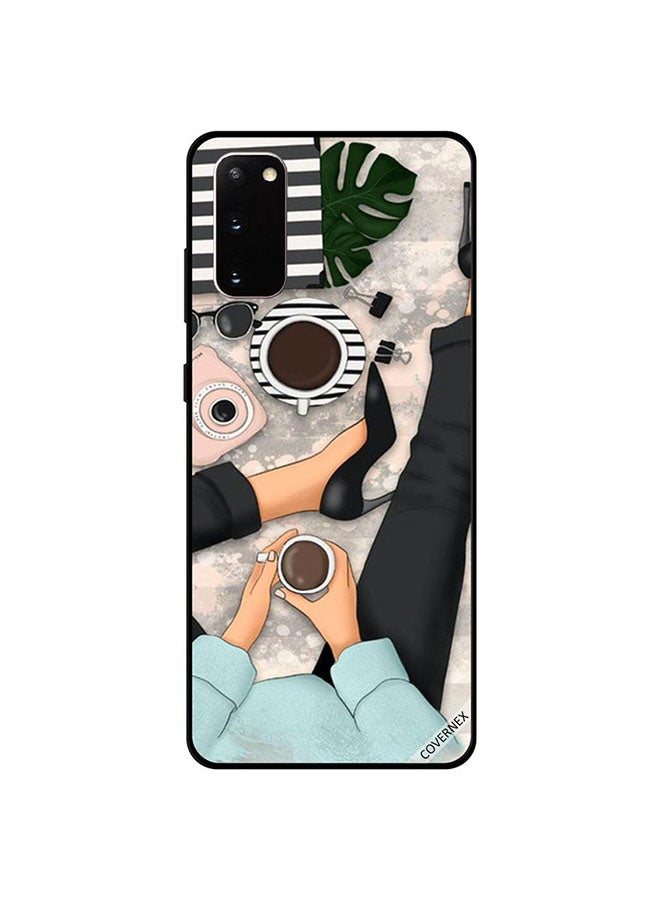 كوفرنيكس غطاء حماية واق لهاتف سامسونج جالاكسي S20 بلان ويذ مي - Image 1