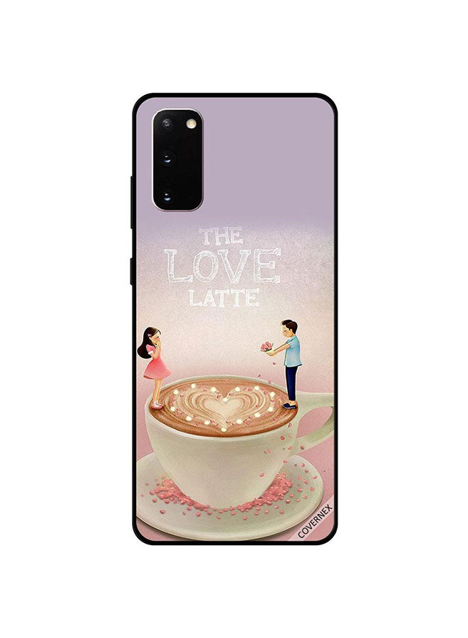 كوفرنيكس غطاء حماية واق لهاتف سامسونج جالاكسي S20 ذا لاف لاتيه