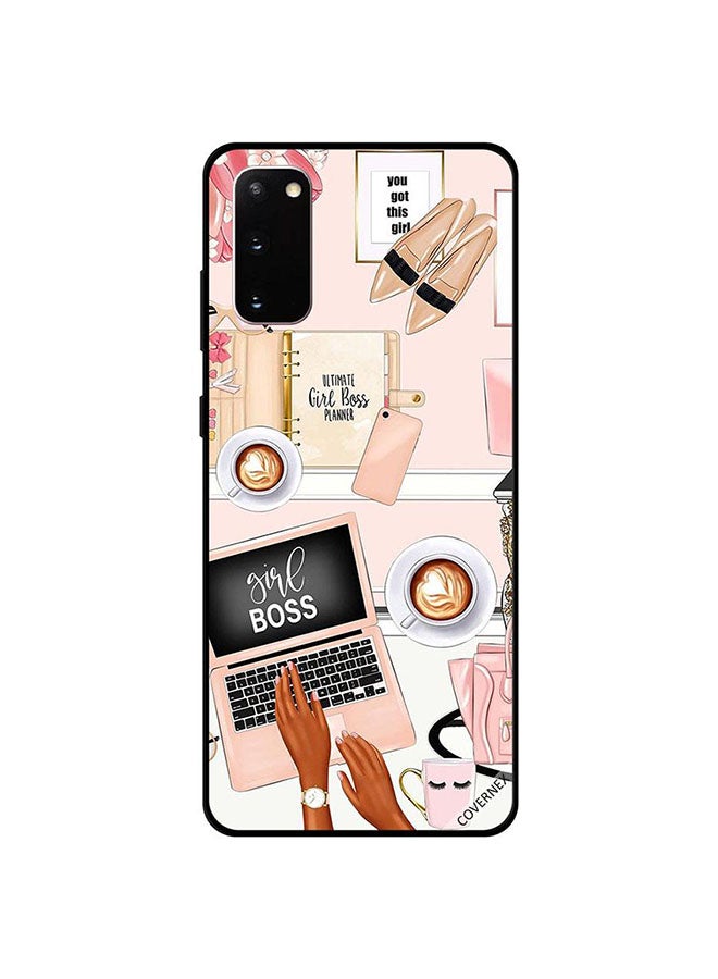 Covernex Protective Case Cover For Samsung Galaxy S20 Ultimate Girl Boss Planner