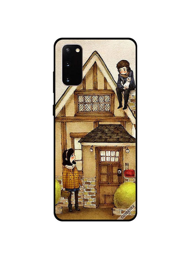 Covernex Protective Case Cover For Samsung Galaxy S20 Chatting Outside House