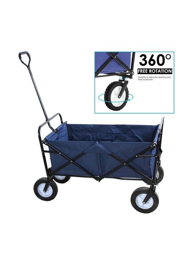 كول بيبي عربة قابلة للطي شديدة التحمل للاستخدام في الأماكن الخارجية أزرق داكن 85x48x26Ø³Ù†ØªÙŠÙ…ØªØ±  - Image 2