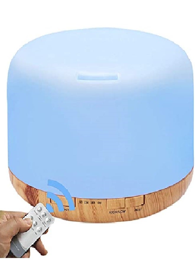 USB Ultrasonic Aromatherapy Humidifier 3W H20685-EU Blue/brown  - Image 2